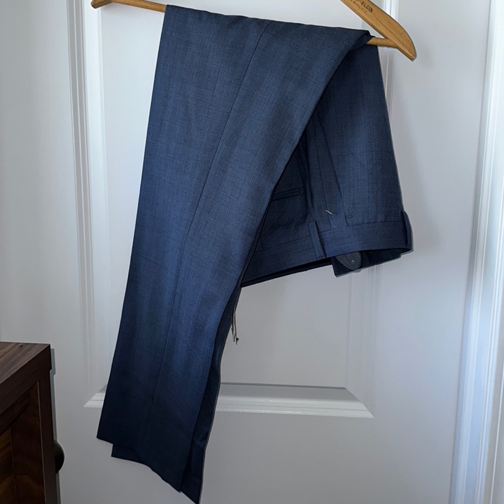 Men’s size 28W 32L Navy Blue J. Crew Dress Pants
